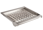 AOG Stainless Steel Griddle showcasing its sleek design, 304 stainless steel construction, and removable drip tray, perfect for outdoor cooking.